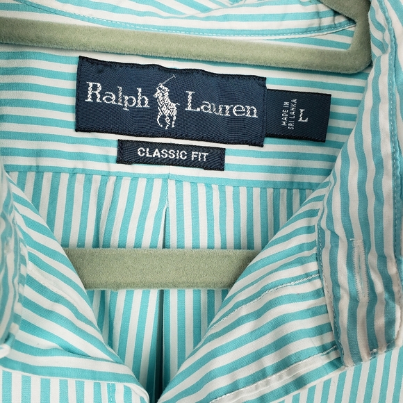 Ralph Lauren Men's Long Sleeve Shirt Size L - Picture 3 of 6